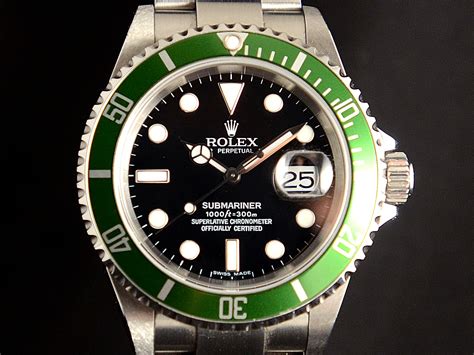 orologio rolex ghiera verde usati|orologi vintage usati.